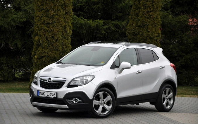 Opel Mokka cena 37900 przebieg: 215217, rok produkcji 2013 z Korsze małe 781